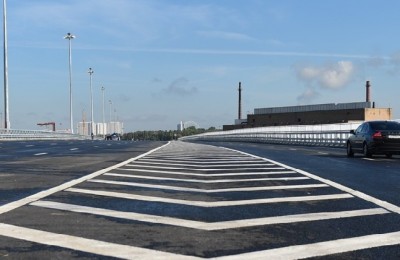 Работы над основной конструкцией новой эстакады в районе подошли к концу